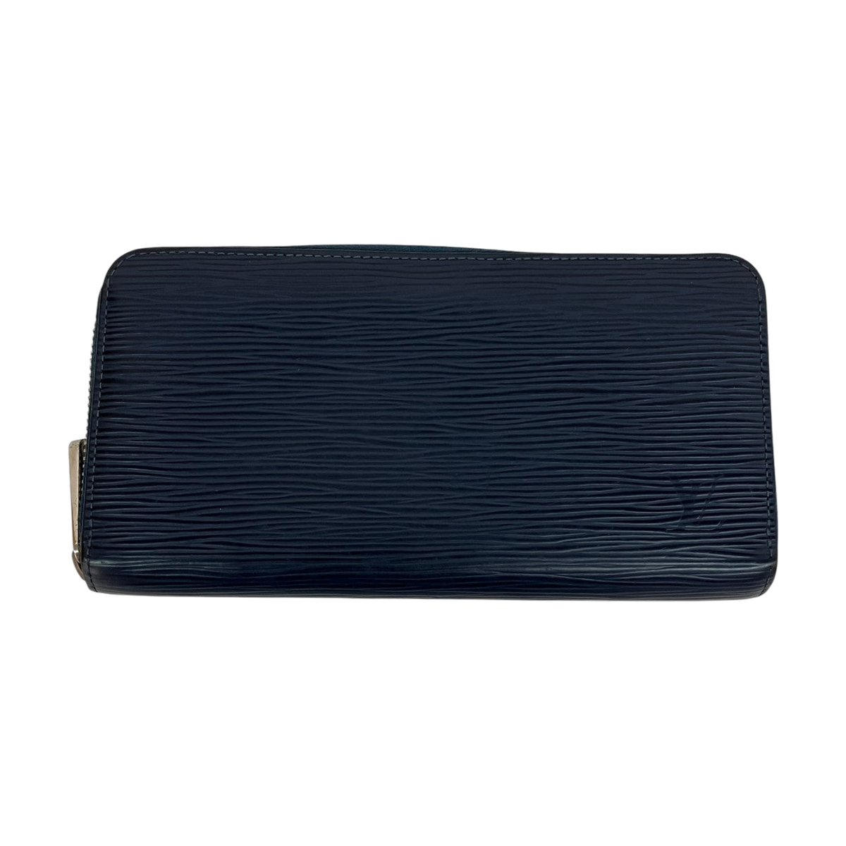 Louis Vuitton Zippy Wallet Long Wallet Navy - Pre-owned