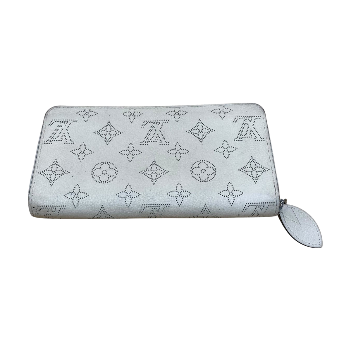 Louis Vuitton Zippy Wallet Mahina Monogram Ivory