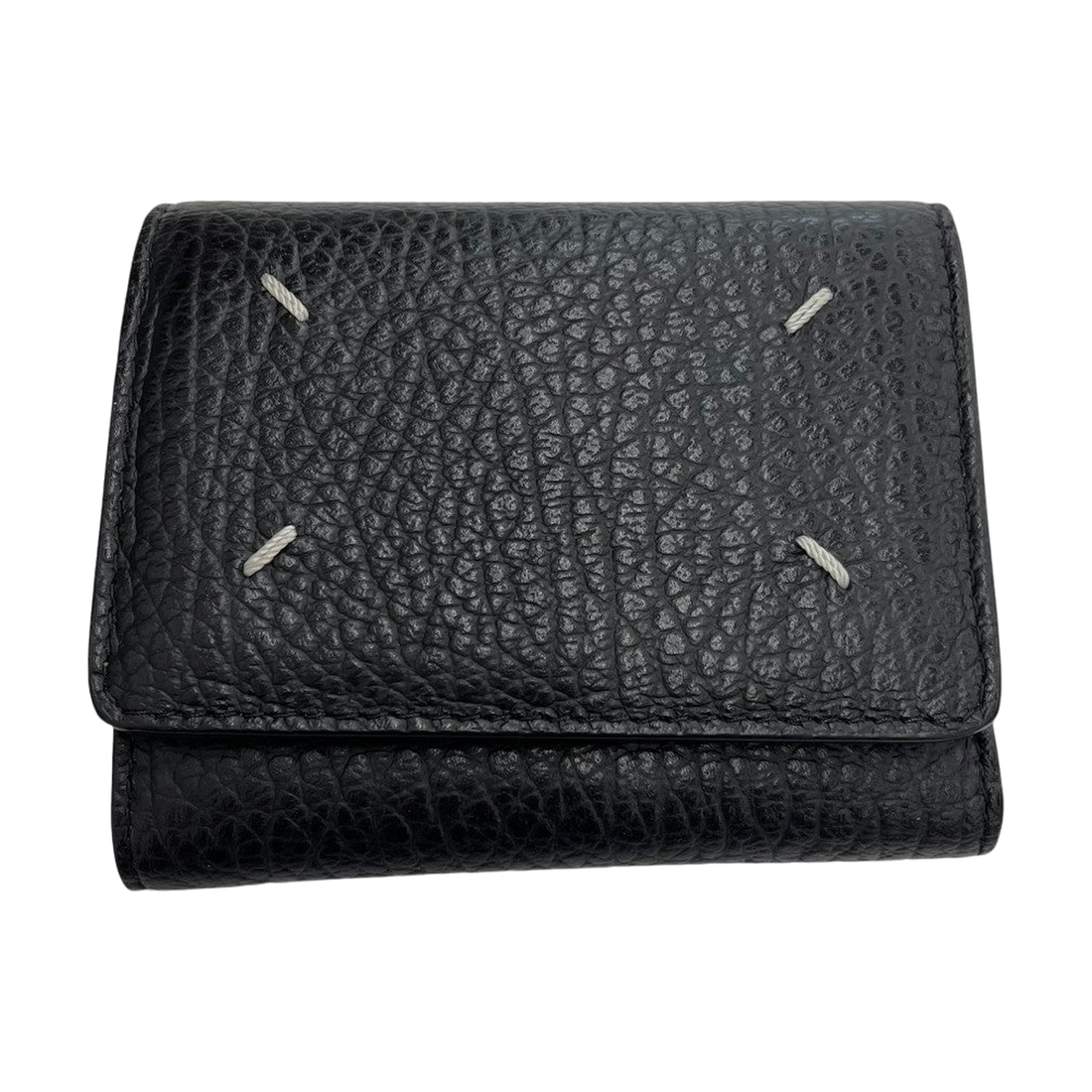 Maison Margiela Tri-fold Wallet Black - Pre-owned