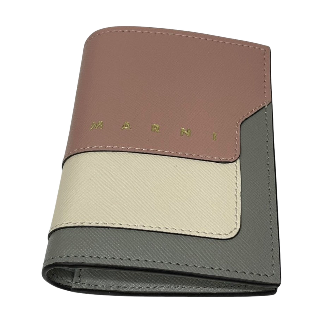 Marni Bi-fold Wallet Pink Beige - Pre-owned