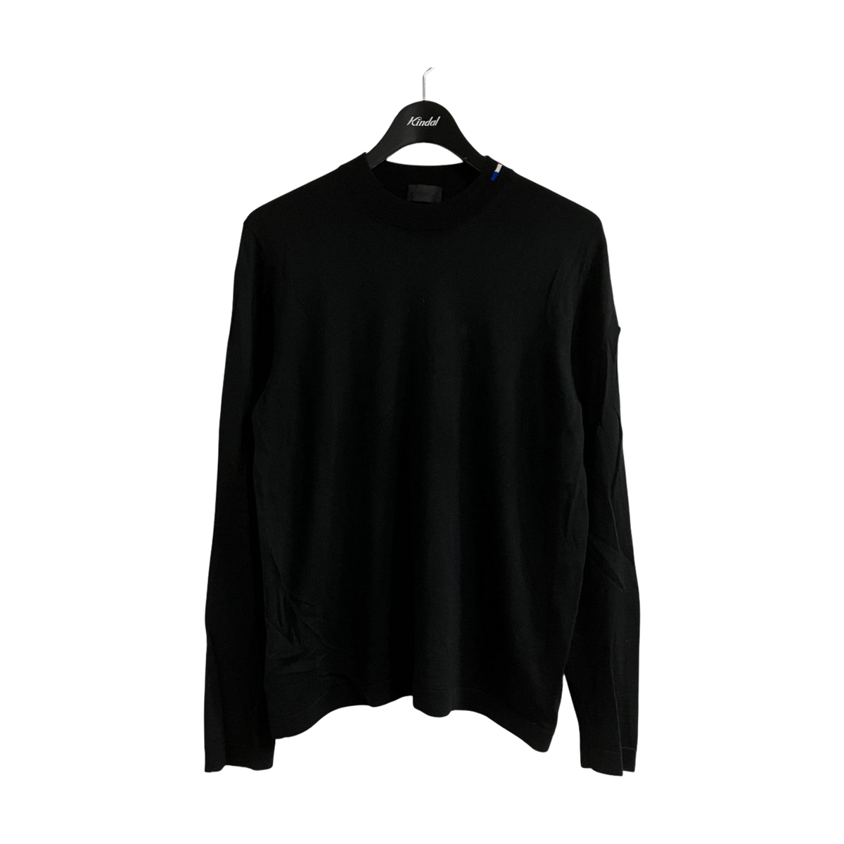 Moncler Girocollo Tricot Crew Neck Knit Black