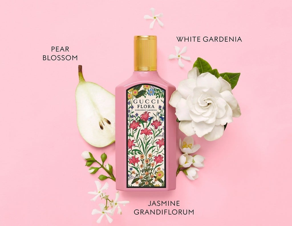 Bottle of GORGEOUS GARDENIA, 100 ml perfume by Gucci