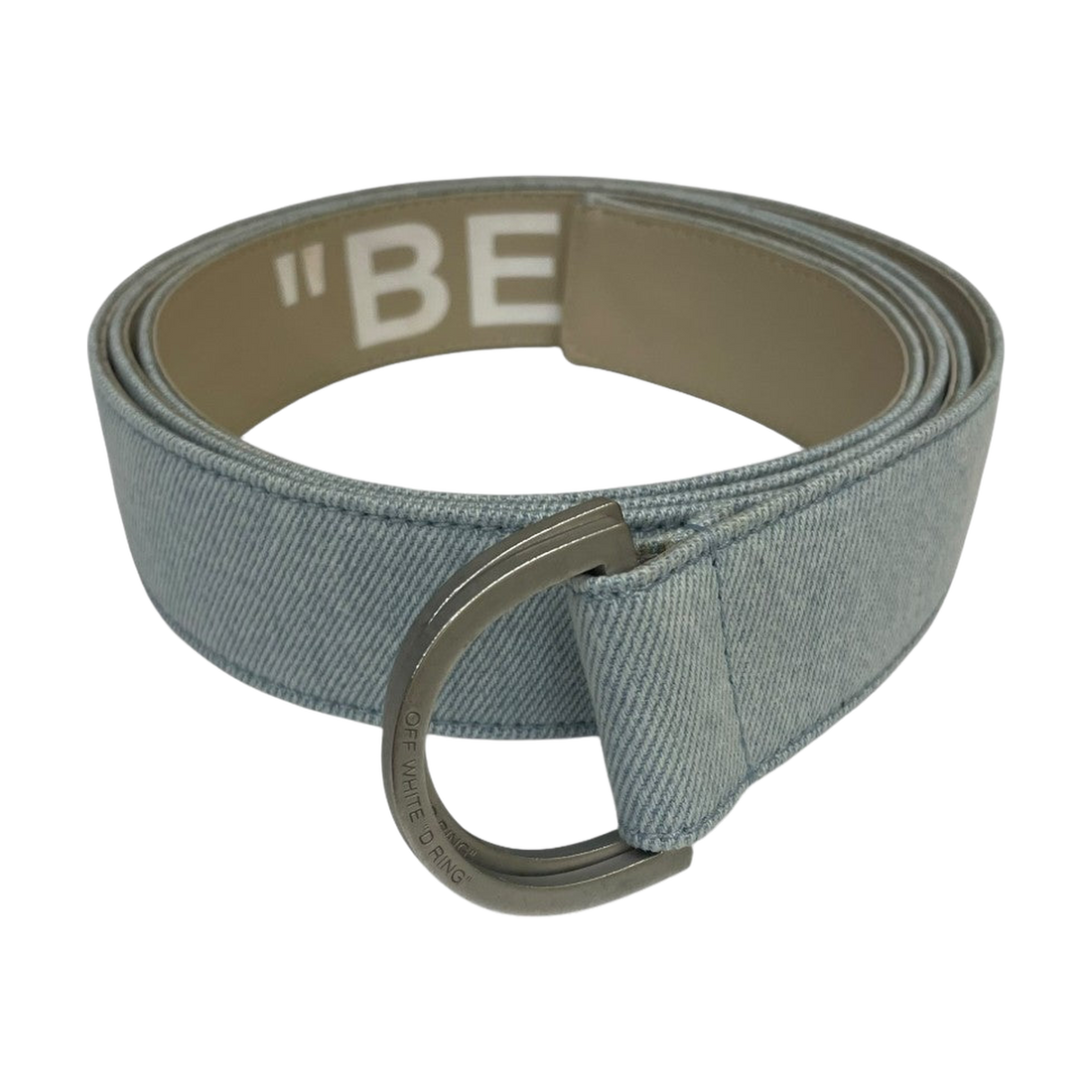 Off-White Belt Indigo - Pre-owned