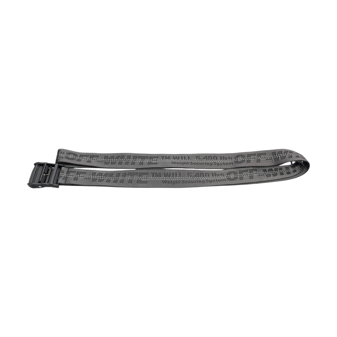 Off-White Carryover Industrial Beltcarryover Industrial Belt Black - Pre-owned