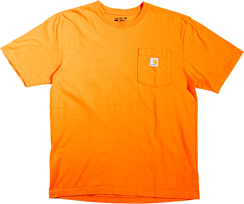 Carhartt Orange Basic Loose fit T-shirt