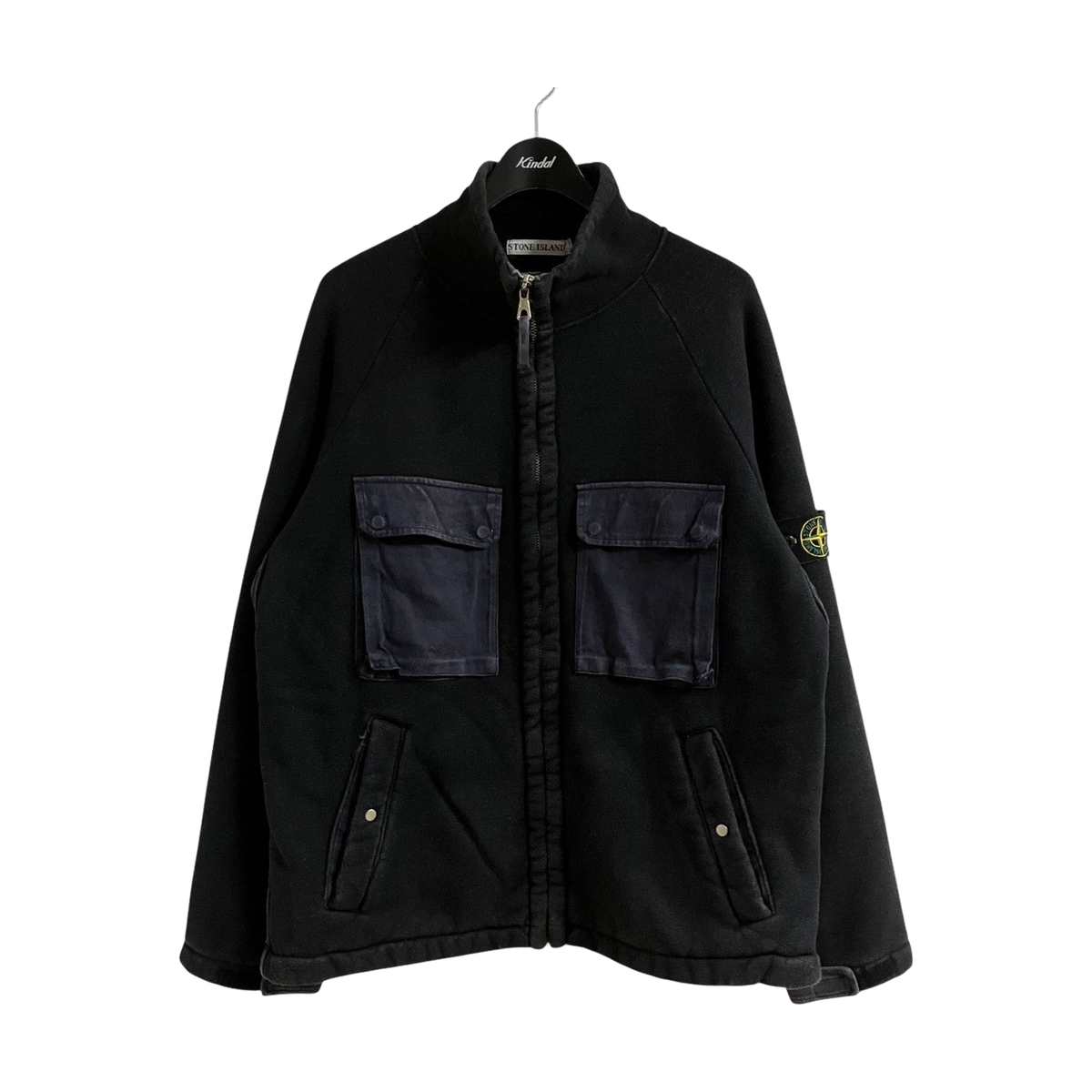 Stone Island Multi Pocket Fleece Jacket Charcoal (FW99, Paul Harvey era)