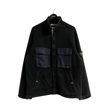 Stone Island Multi Pocket Fleece Jacket Charcoal (FW99, Paul Harvey era)