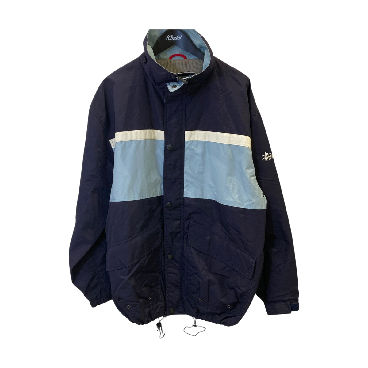 Stussy 90s Navy Tag Nylon Jacket