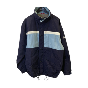 Stussy 90s Navy Tag Nylon Jacket