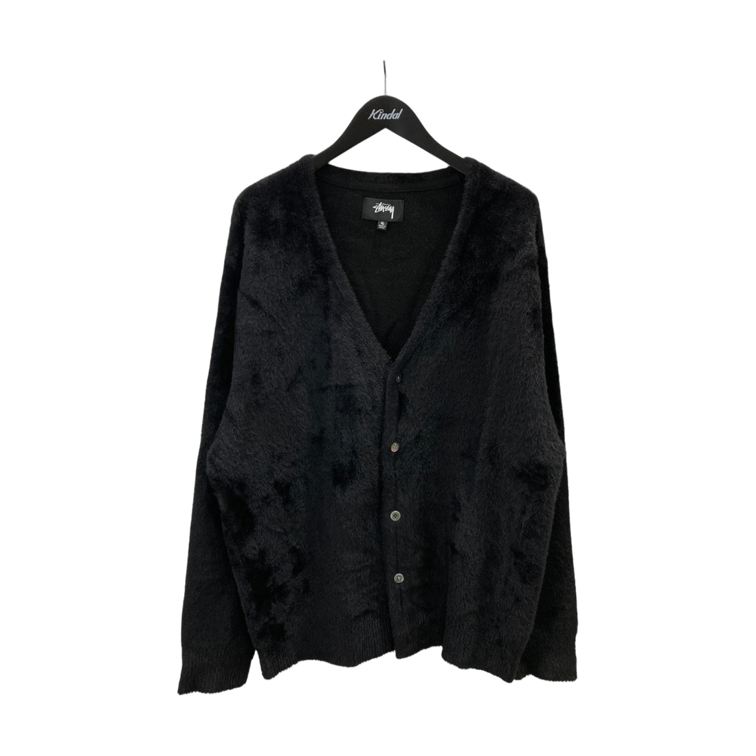 Stussy Shaggy Cardigan Black (SS24)