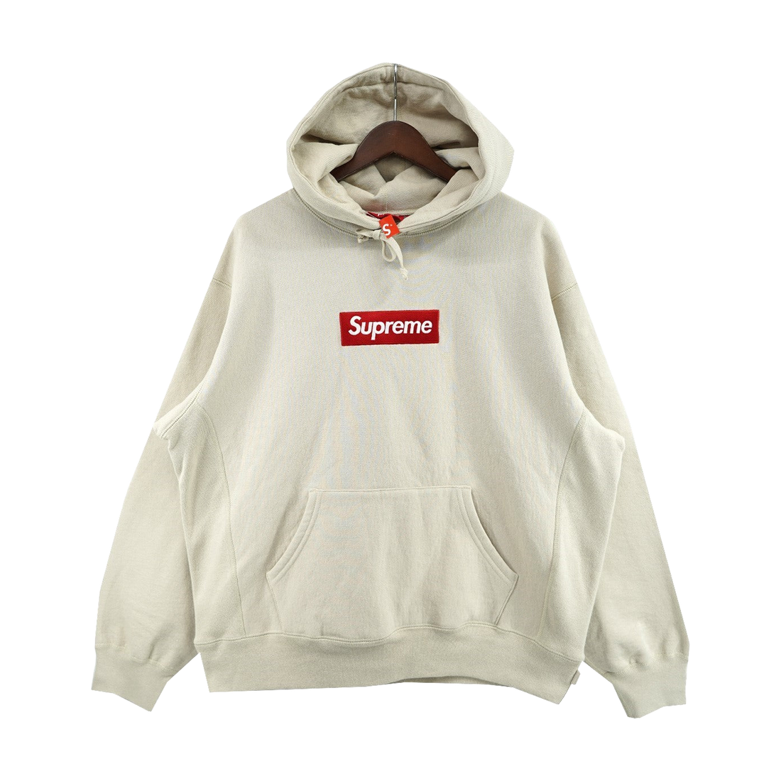 Supreme Box Logo Hooded Sweatshirt Stone (FW24)