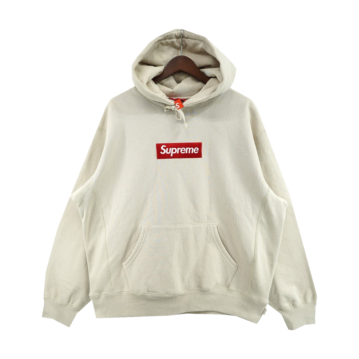 Supreme Box Logo Hooded Sweatshirt Stone (FW24)