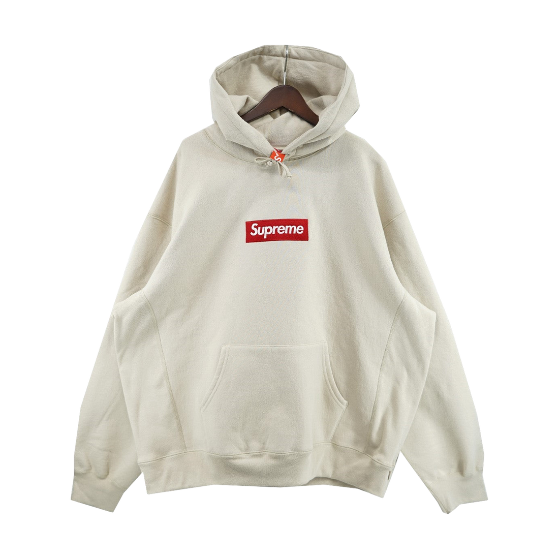 Supreme Box Logo Hooded Sweatshirt Stone (FW24)