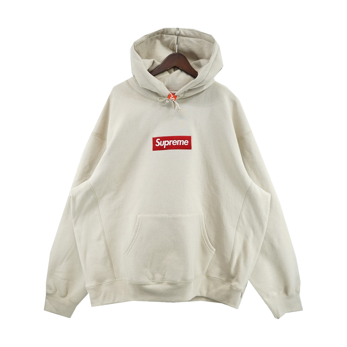 Supreme Box Logo Hooded Sweatshirt Stone (FW24)