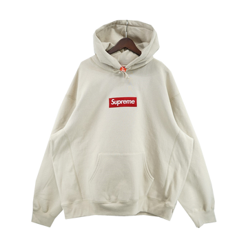 Supreme Box Logo Hooded Sweatshirt Stone (FW24)