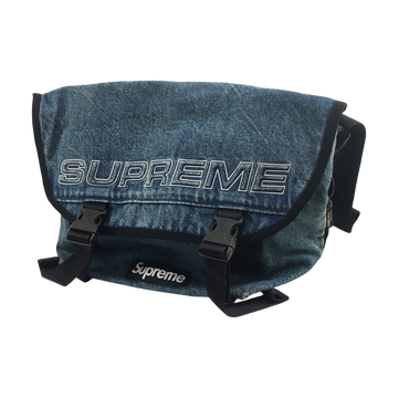 Supreme Denim Messenger Bag Blue (FW25)