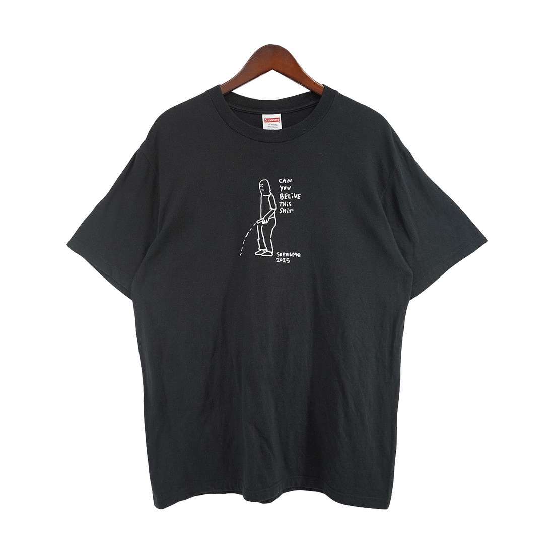 Supreme Mark Gonzales Piss Tee Black (SS25) - Pre-owned