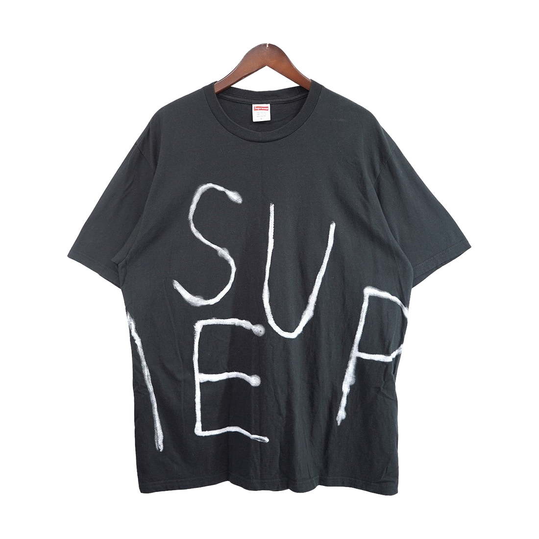 Supreme Painted Tee Black (SS25) - Pre-owned
