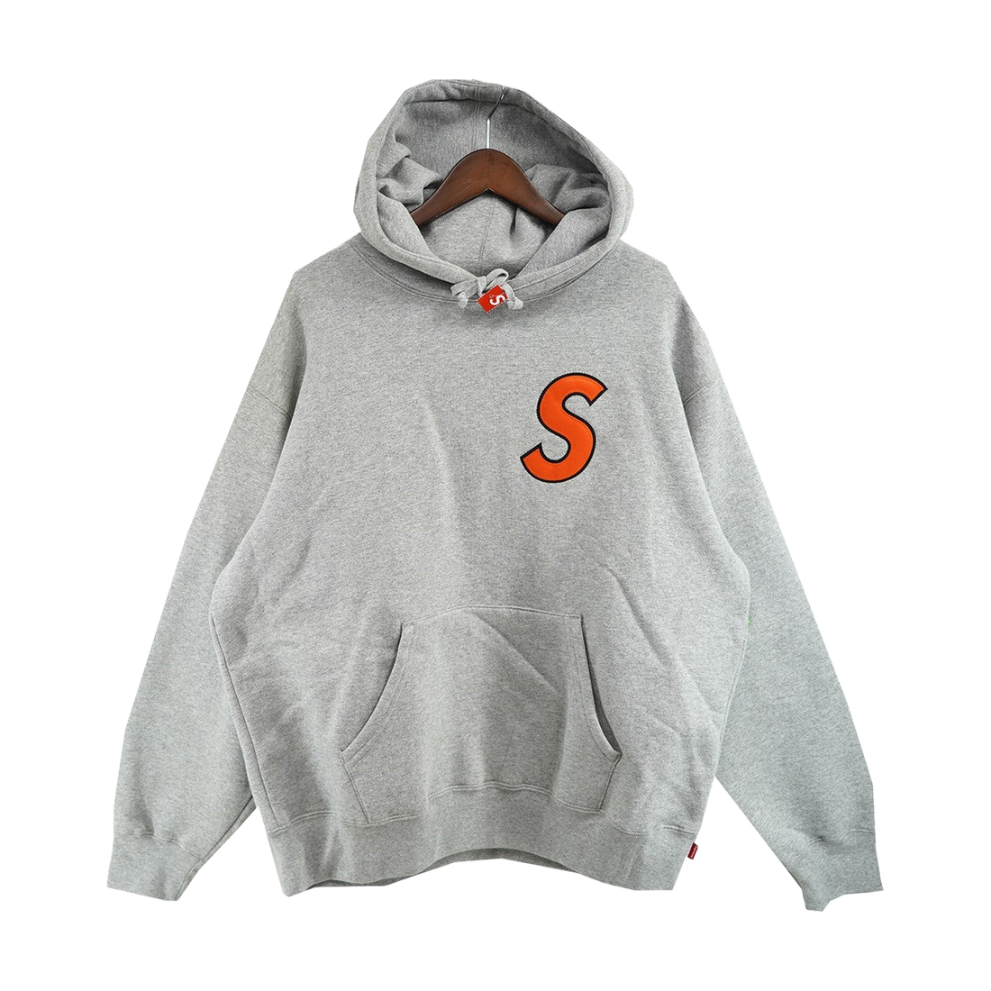 Supreme S Logo Hooded Sweatshirt Grey (SS25)
