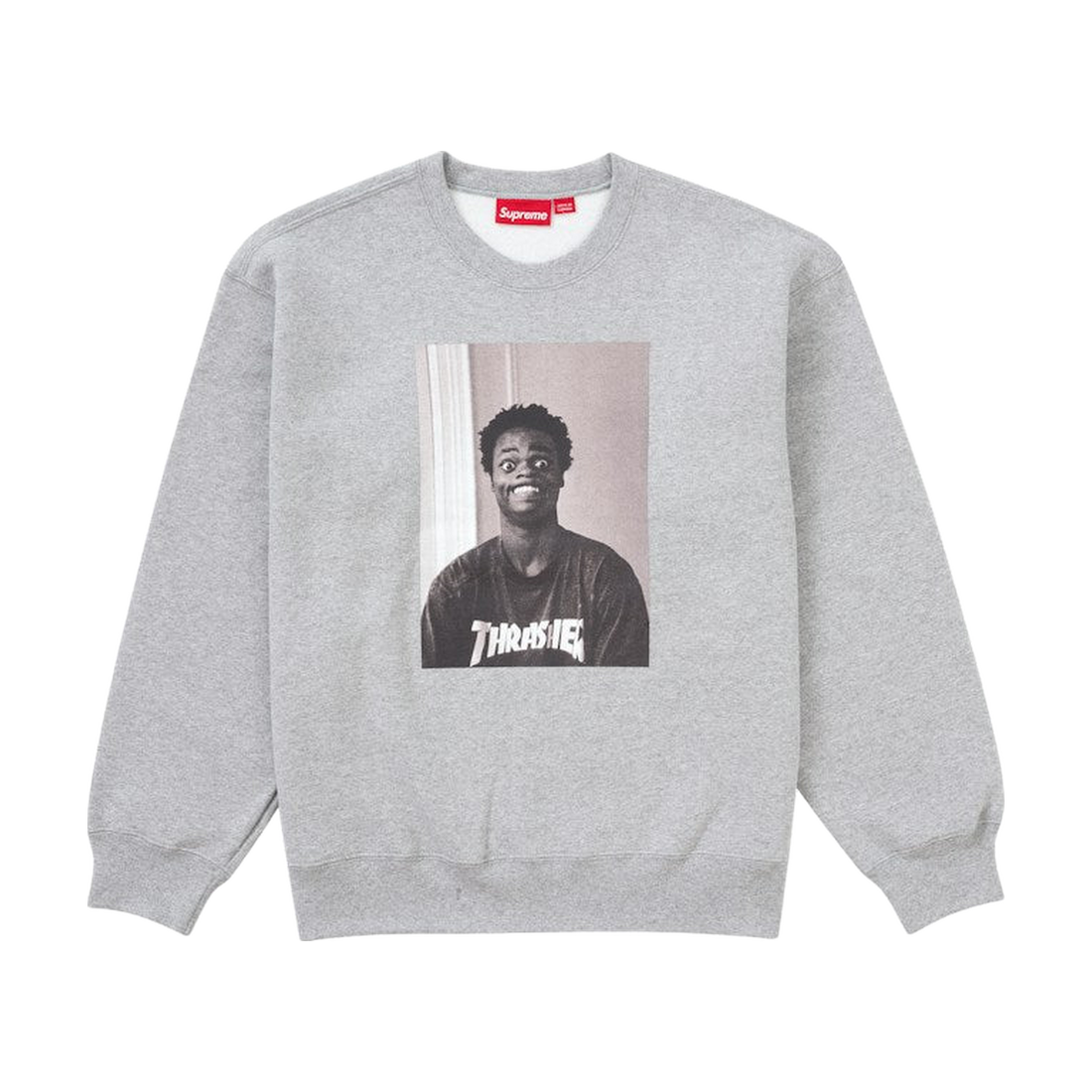 Supreme Thrasher Crewneck Heather Grey – Heather Grey