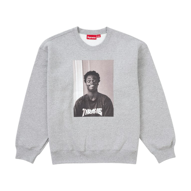 Supreme Thrasher Crewneck Heather Grey – Heather Grey