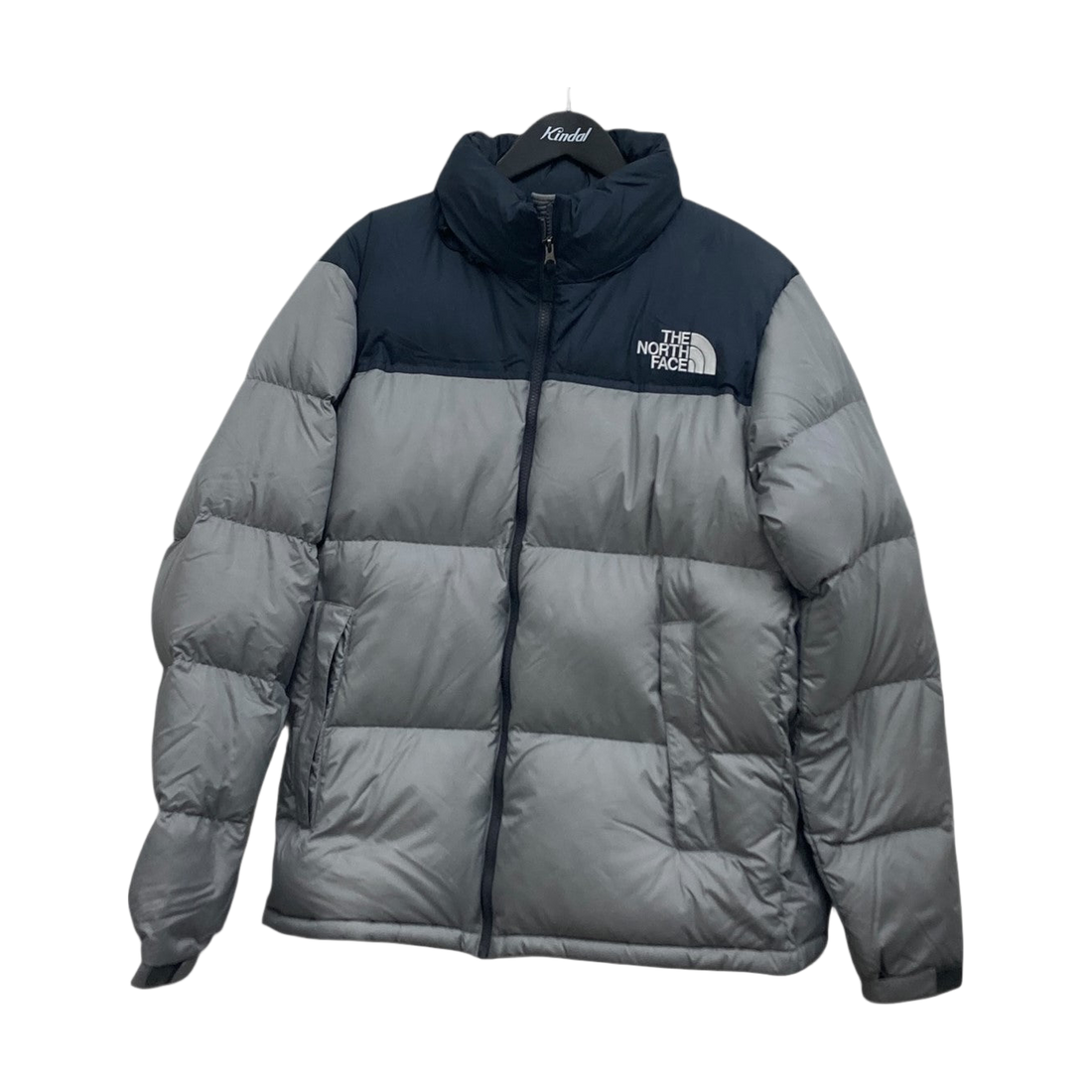 The North Face Nuptse Down Jacket Navy Grey
