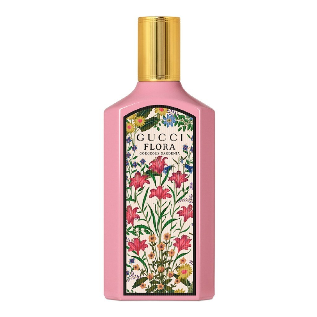 Bottle of GORGEOUS GARDENIA, 100 ml perfume by Gucci
