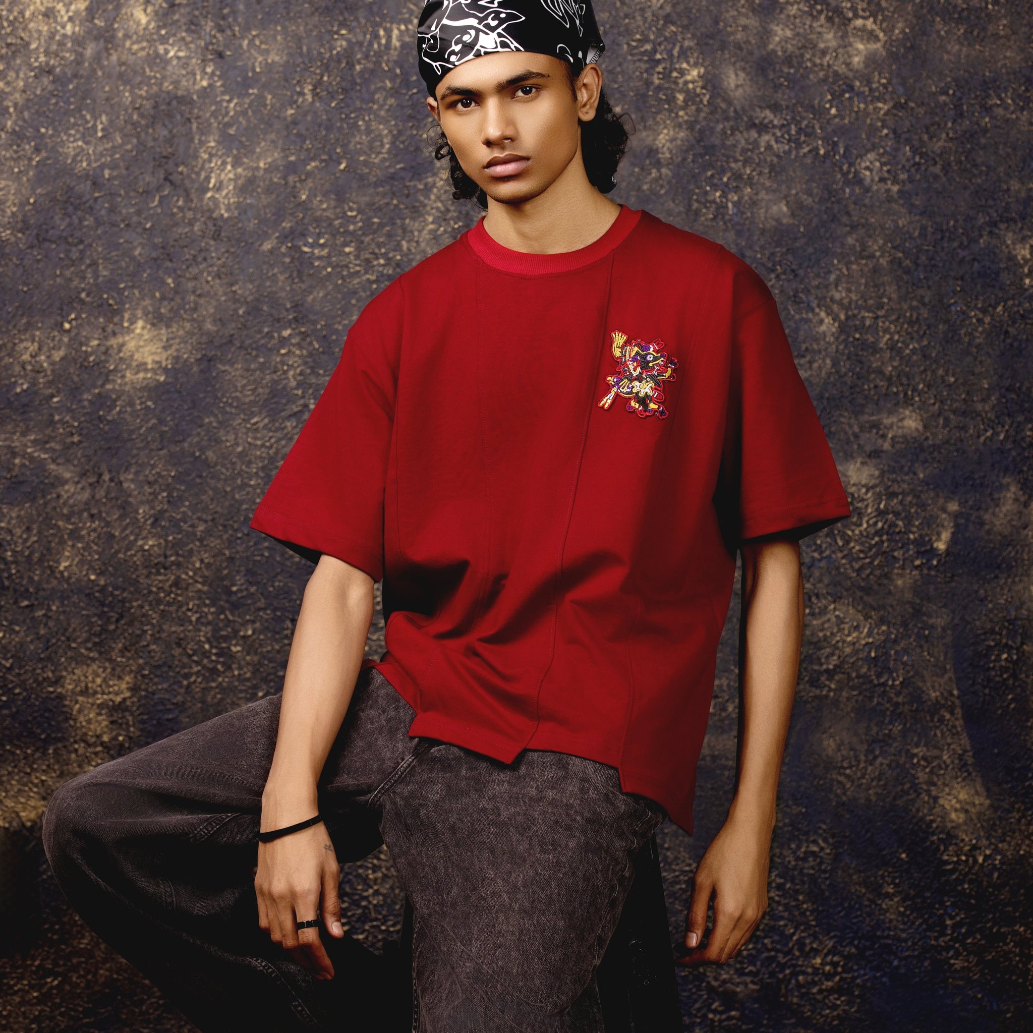 Xolotl Oversized T-shirt Maroon