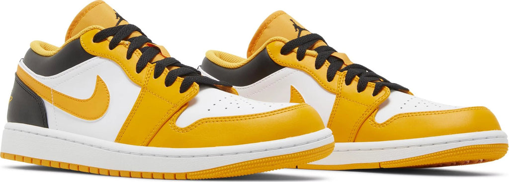 Yellow low top jordan clearance 1