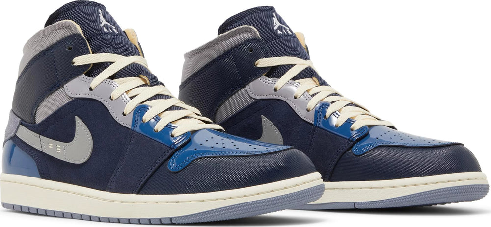 Air Jordan 1 Mid Craft 'Inside Out - Obsidian'