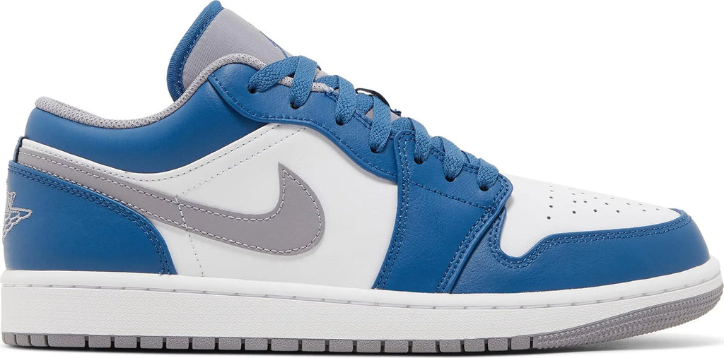 Blue nike air jordan sales 1