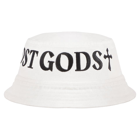 Almost Gods WHITE BUCKET HAT