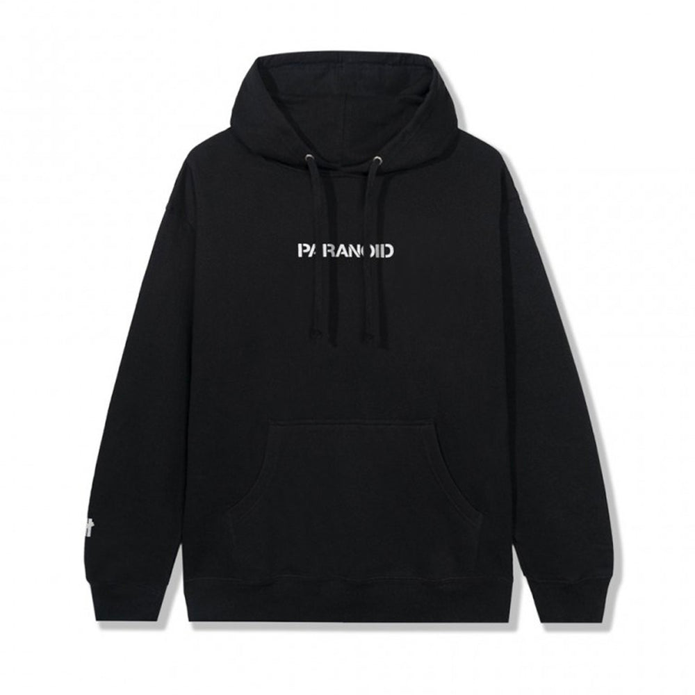 Antisocial social club X Undefeated Paranoid Black Reflective Hoodie