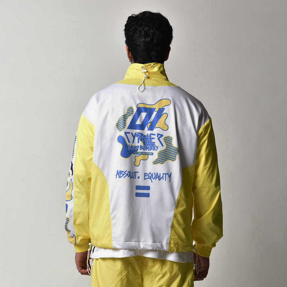 Nought One Cypher Track Jacket Yellow