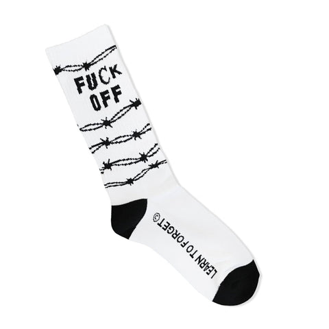 Fuck off Socks White
