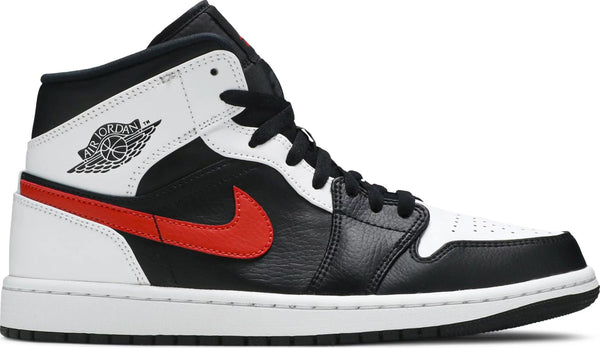 Jordan 1 mid online rood