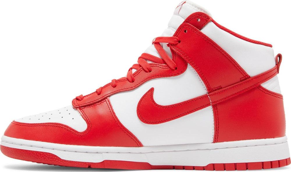 Dunk High Championship White and Red