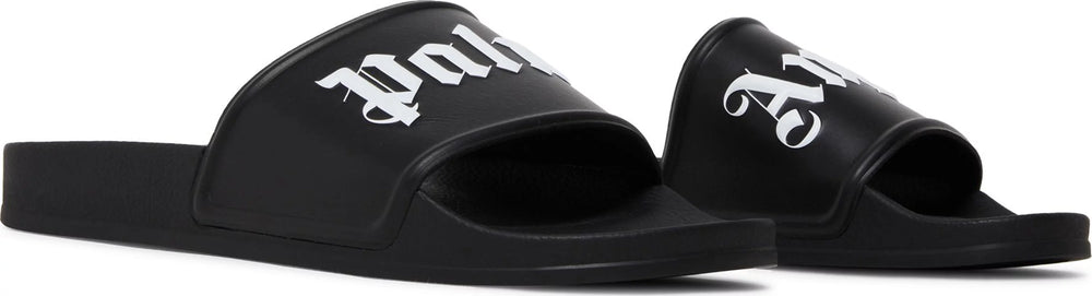 Palm Angels Logo Slide 'Black White'