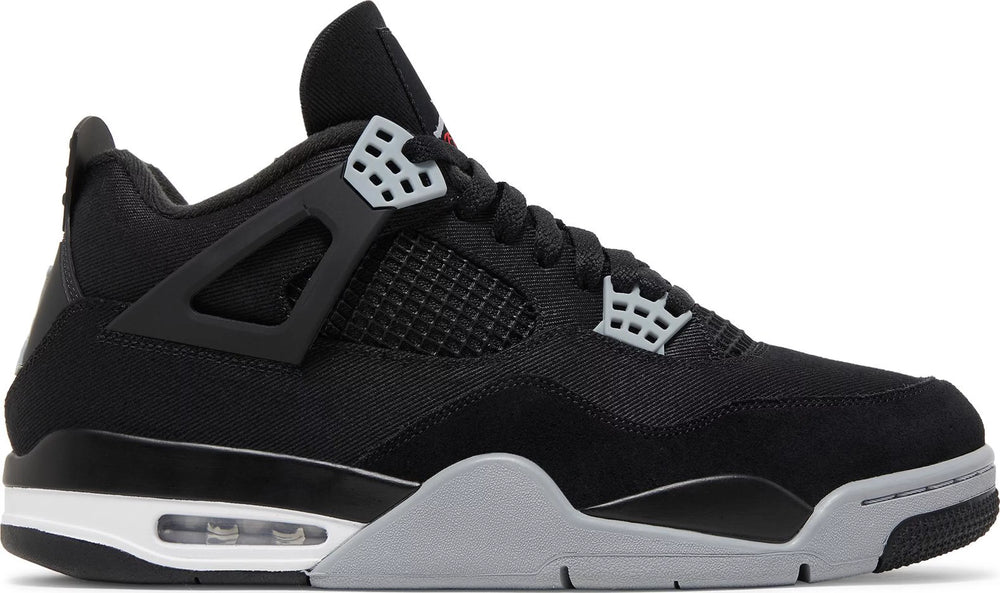 Air Jordan 4 Retro 'Black Canvas'