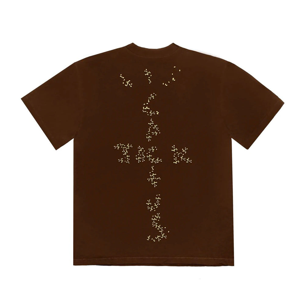 Travis Scott X Mcdonalds Sesame T-shirt Brown