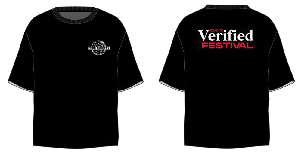 Freesociety Verified Festival Exclusive Reflective T-shirt