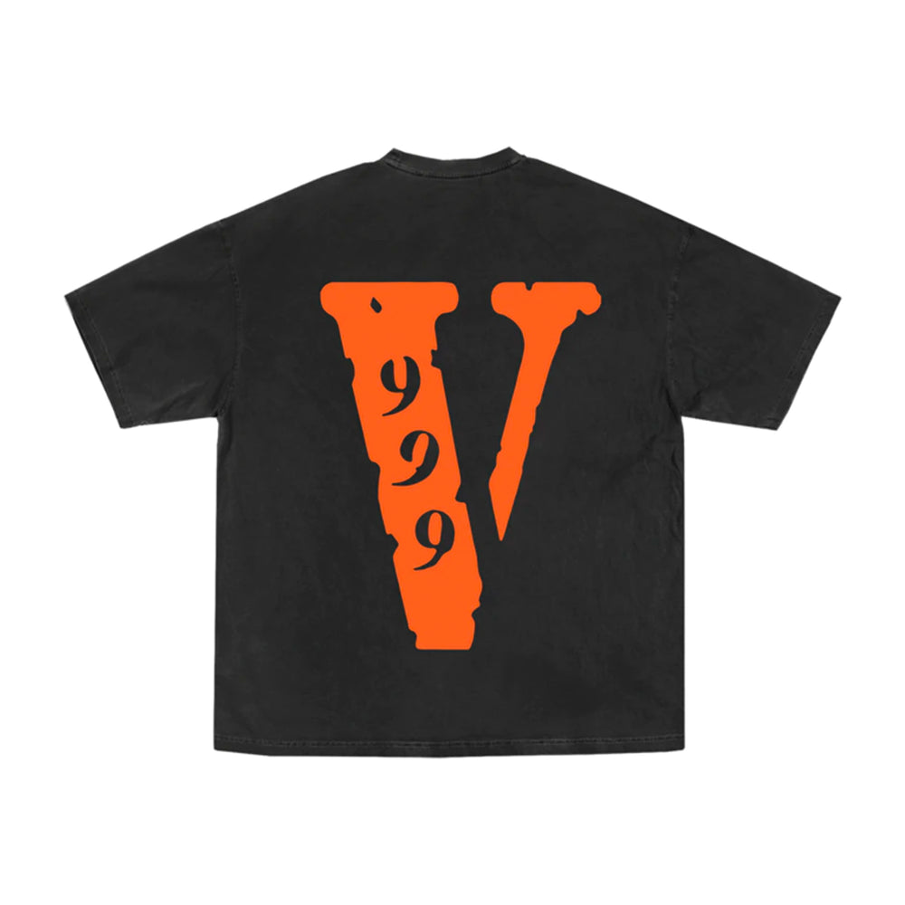 Vlone x Juice Weld Legends Never DiebT-shirt Black